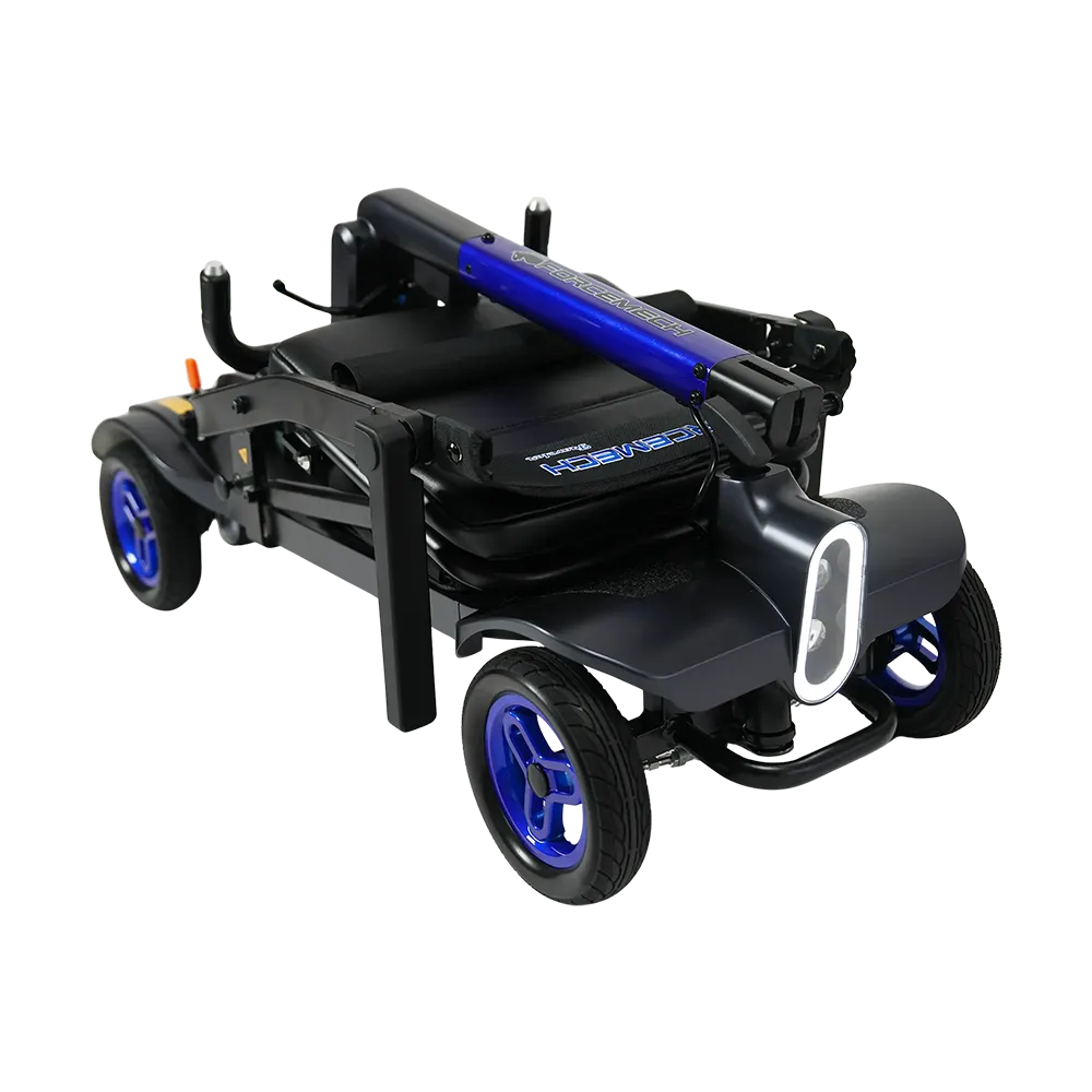 ForceMech Traveler folded flat for the trunk