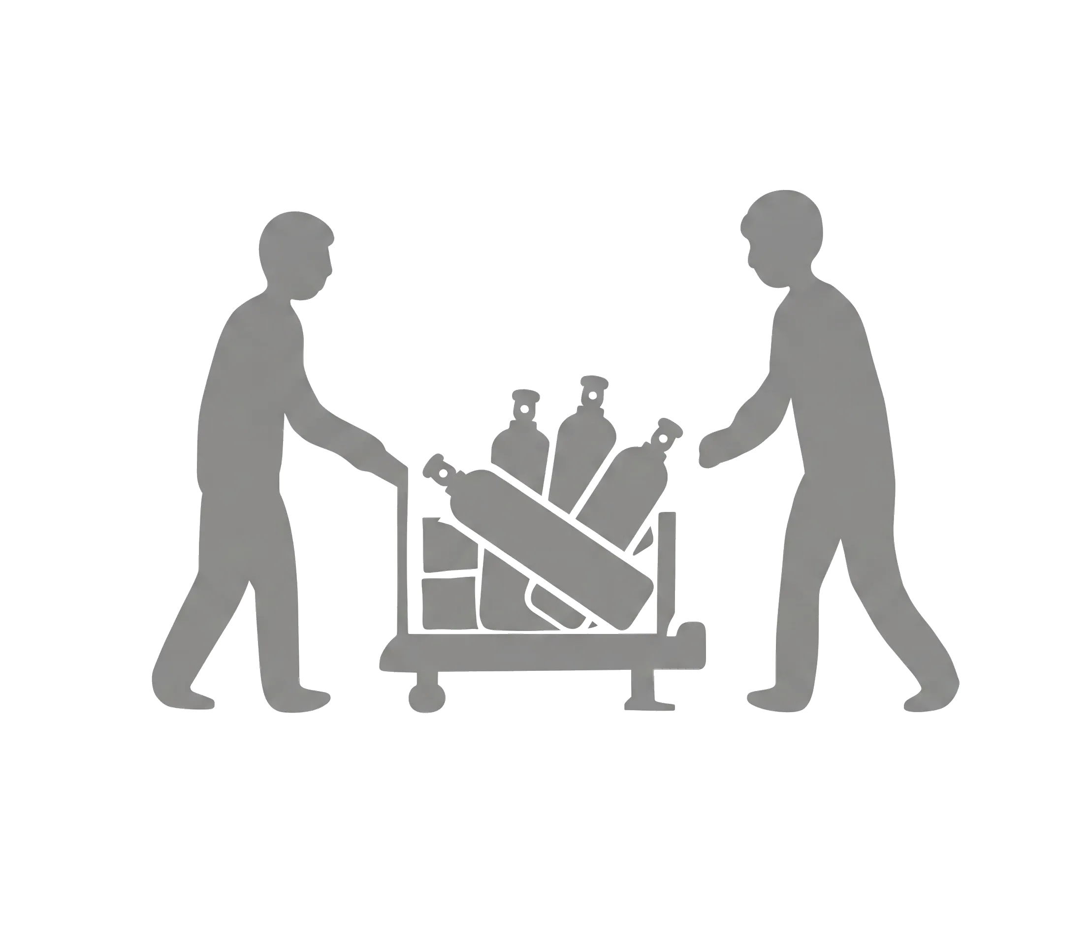 Two-person manual cylinder push
