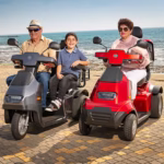 Afiscooters S2 2 seater and S4 single seat lifestyle image