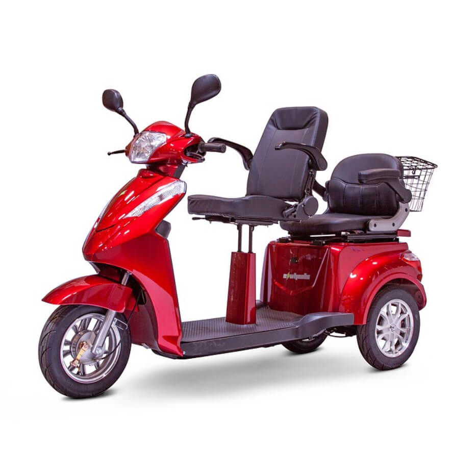 Front View Red EWheels EW-66