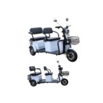 Front and Side View Pushpak 4000 2 Seater Scooter