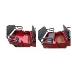 Seat of Pushpak 6000 Three-Passenger Recreational Mobility Scooter