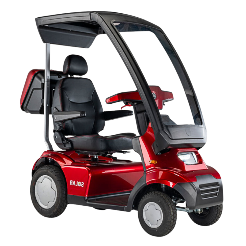 Afiscooter S4 with Clear Canopy