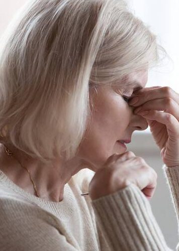Illustration representing Alzheimer's disease and memory loss