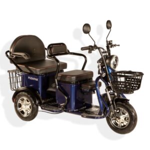 Pushpak 2000 Compact 2-Passenger Recreational Mobility Scooter 
