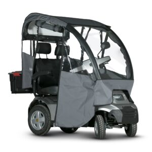 Afiscooter S4 Dual-Seat Fully-Enclosed All-Terrain 4-Wheel
