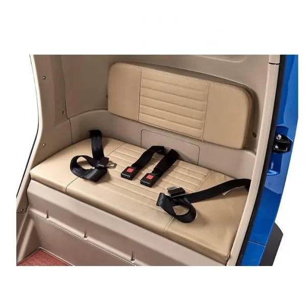 Rear Seat View of Q Runner Fully Enclosed Cabin Mobility Scooter
