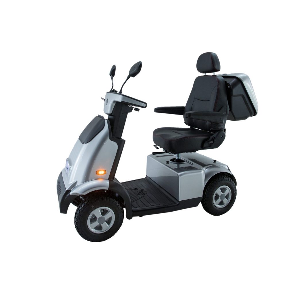 Afiscooter C4 Silver side view