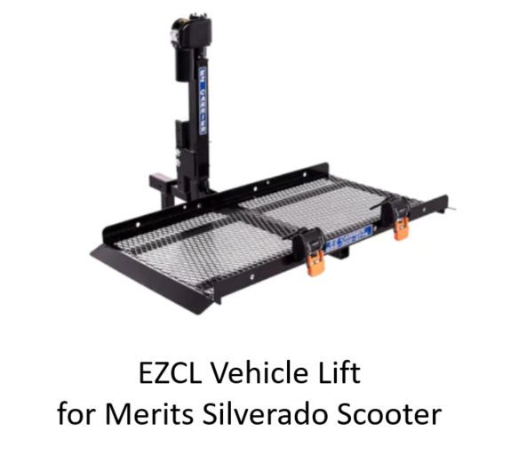 EZCL vehicle lift suited for the Merits Silverado Extreme