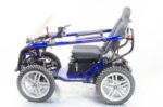 Side view of TerrainHopper Overlander 4ZS, an all-terrain mobility vehicle.