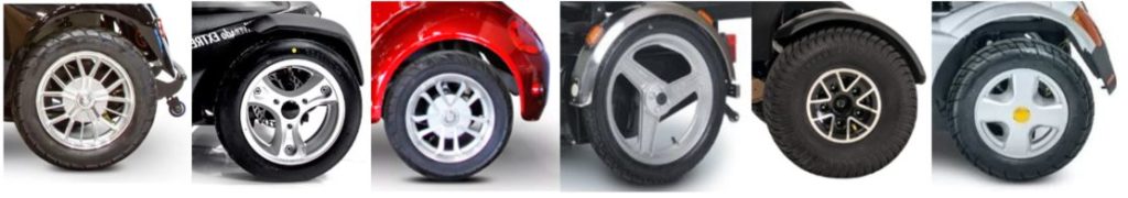 Tires and wheels