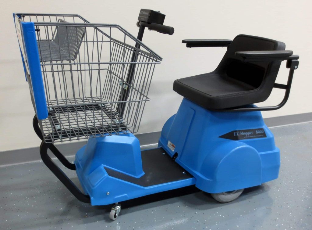 EZ Shopper 8000 in blue