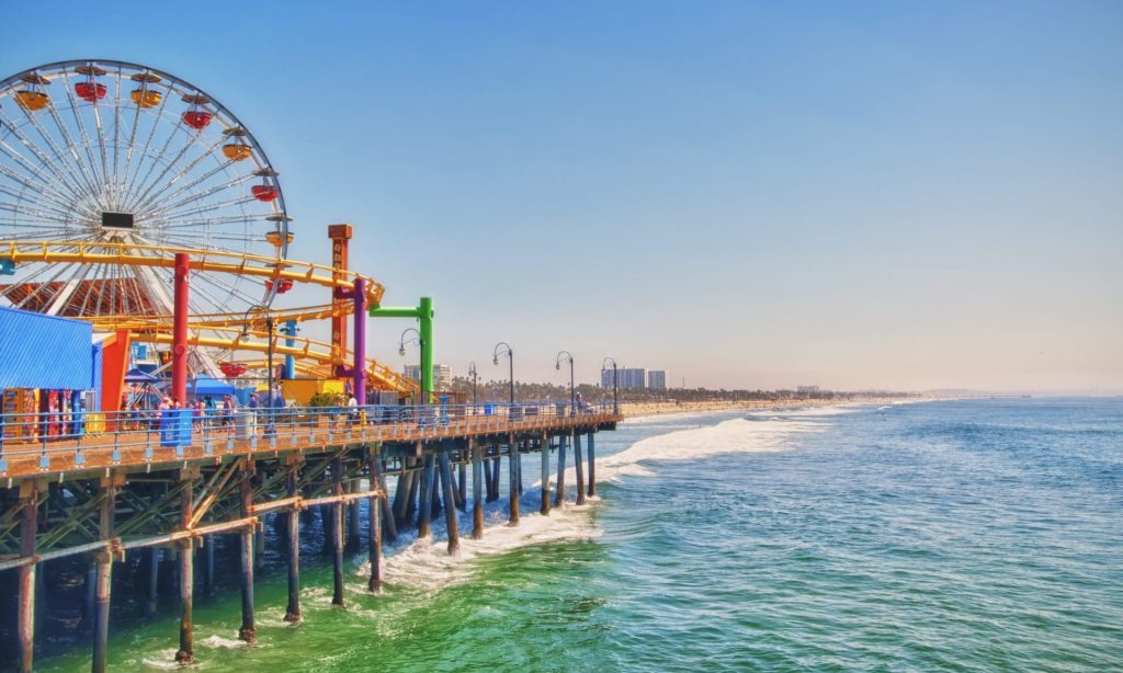 Santa Monica Pier, California