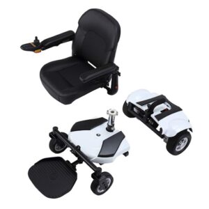 Merits Health EZ GO P321 Lightweight Portable Power Wheelchair Disassembled 1200x