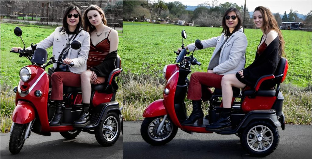 Power your way with a 2 seater electric scooter, the future of mobility