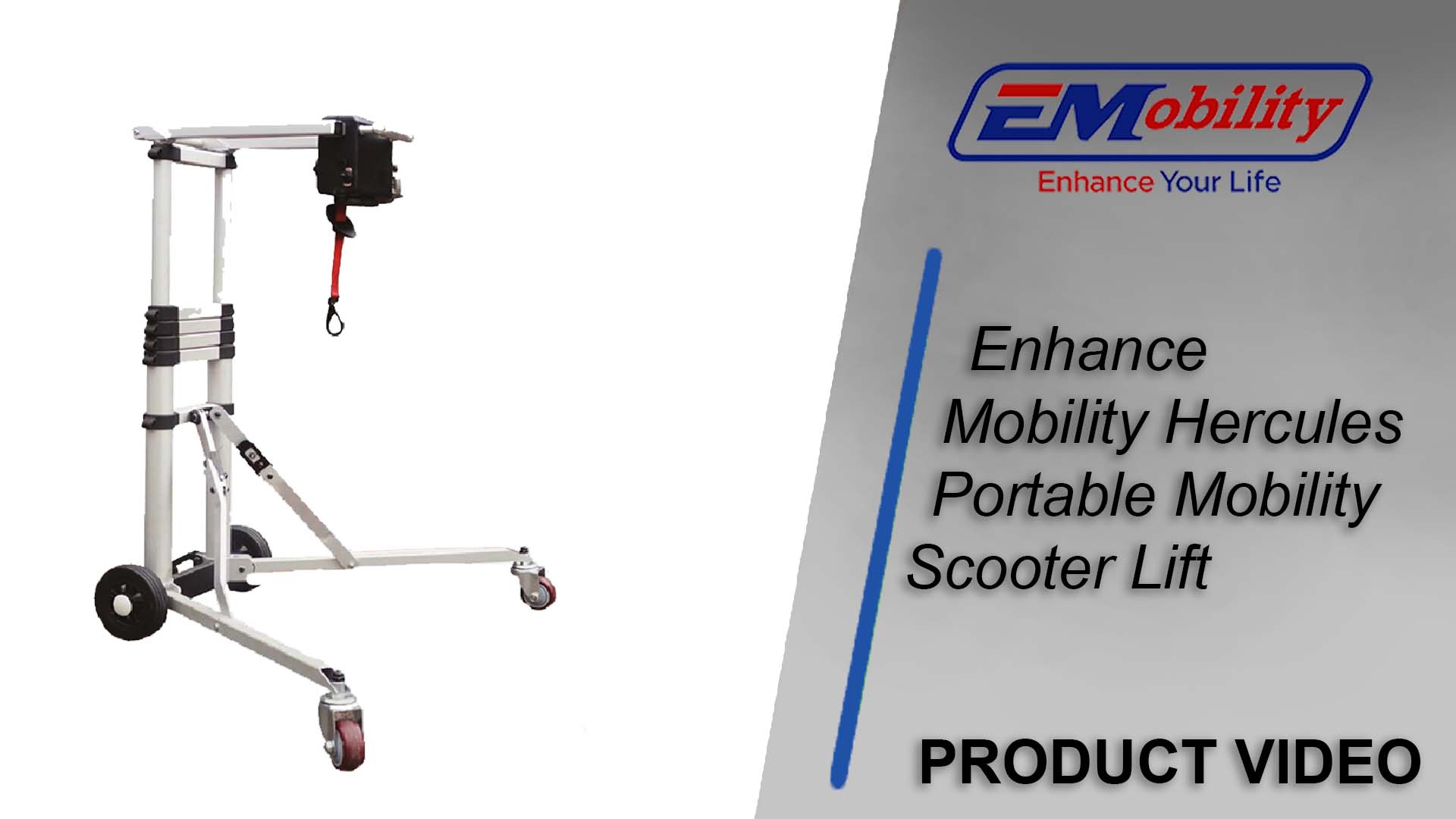Enhance Mobility Hercules Portable Mobility Scooter Lift