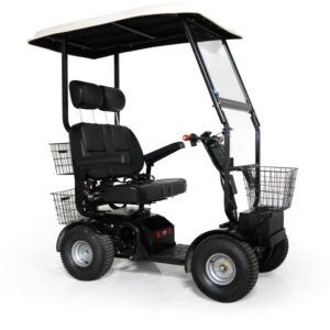 Cheetah Ninja ADA 2 Seater Canopy Mobility Scooter & Golf Cart