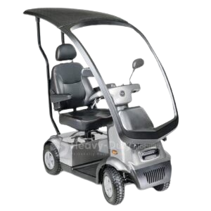 AfiScooter C4 Canopy Silver Color Standard Tyre 300x300