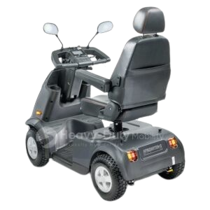 AfiScooter C4 Gray Color Standard Tyre Back Side View 300x300