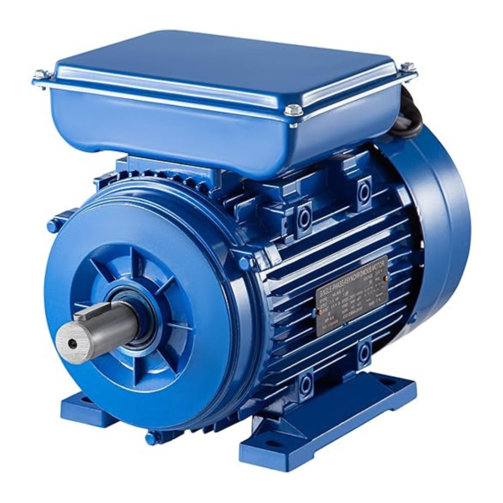 Two-pole motor diagram