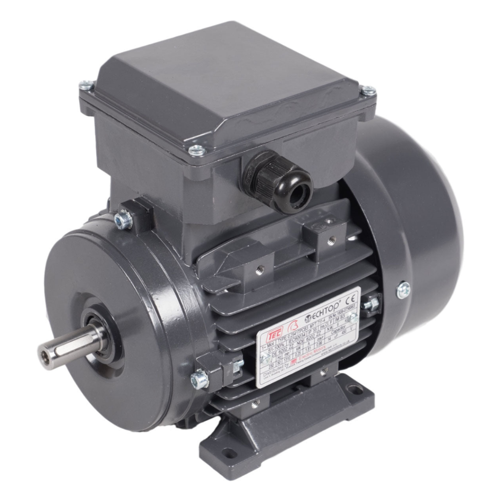 Four-pole motor diagram