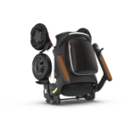 Robooter E60 All Terrain Smart Powerchair w/ Omni-Directional Wheels Folded