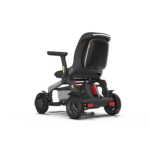 Robooter E60 All Terrain Smart Powerchair w/ Omni-Directional Wheels Back side view