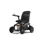 Robooter E60 All Terrain Smart Powerchair w/ Omni-Directional Wheels Front Side view