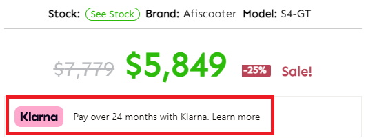 Klarna Badge