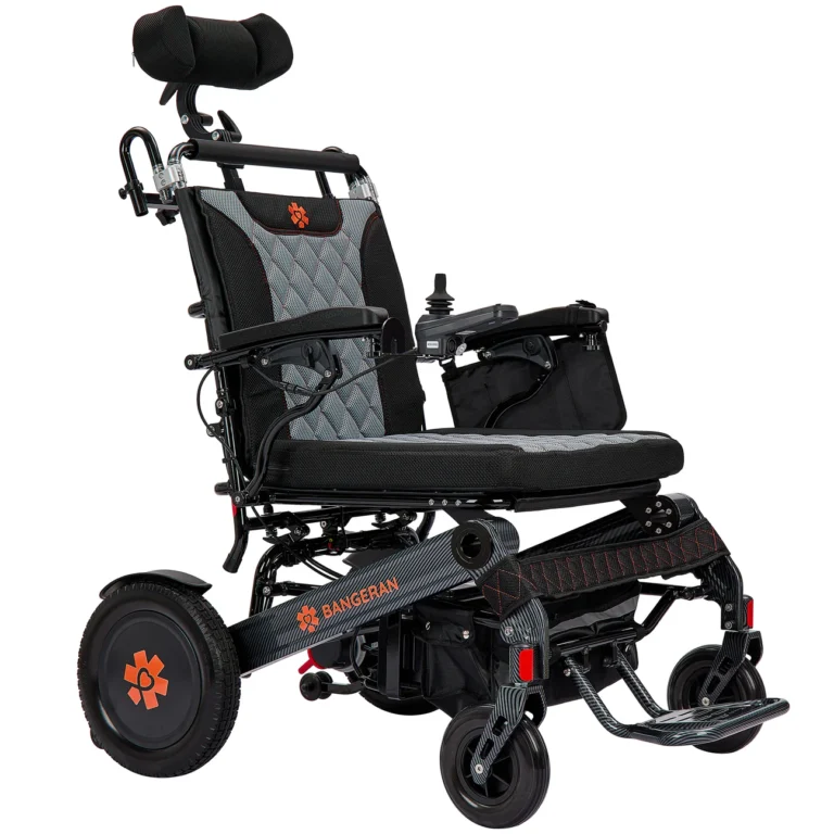 Bangeran Mammoth EX Auto Recline heavy duty folding power wheelchair
