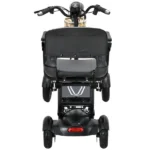 Rear view of the Bangeran Dragon Mobile EX showing the comfortable seat, backrest, and handlebars.