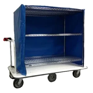 Pony Express MCSC-244815-54 Motorized Linen Cart 1,500 lb 24x48