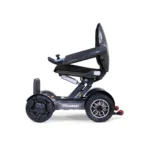 Golden ally sport gp305 shown mid fold with backrest tilted forward for compact folding