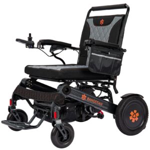 Bangeran Mammoth EX 22 Inch Wide Seat Folding Power Wheelchair