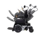 Axcel P335 power tilt range from upright to 50 degrees