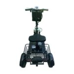 RMB Multi Point AWD Kodiak rear view with wire basket and tow hitch