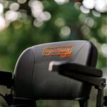 GoRide CRZ swivel seat rotated for easy side transfer