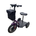 Purple RMB Protean scooter outdoors