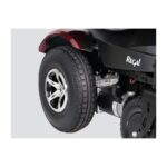 2026 Merits Regal P310A Power Wheelchair front wheel detail