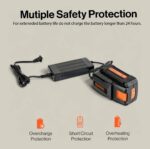 SuperHandy 48V 2Ah Battery with Charger , Fast Charging, Impact-Resistant Case – Compatible with Mobility Scooters, Augers, and More view 10