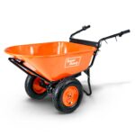 SuperHandy Electric Dualie Wheelbarrow - 24V 7Ah AGM Battery, 330Lb Max Weight view 2