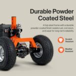 SuperHandy Electric Trailer Dolly - 24V 7Ah Battery, 2800 lb Towing Capacity (New Frame) view 8
