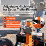 SuperHandy Electric Trailer Dolly - 24V 9Ah Battery, 5000 Lb Towing Capacity view 4