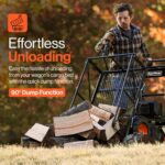 SuperHandy Electric Utility Wagon Pro - 48V 4Ah Li-Ion Battery, 660Lb Max Weight view 8