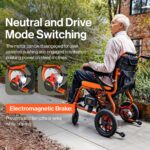 SuperHandy GoRide 2 Electric Wheelchair + Seat Lift Assist Cushion Bundle view 5