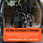 SuperHandy GoRide 2 Plus Electric Wheelchairs – Lightweight, Foldable Power Chairs - 300 Lb Max view 5