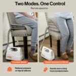 SuperHandy GoRide 2 Plus Electric Wheelchair + Seat Lift Assist Cushion Bundle view 8