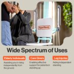 SuperHandy GoRise FC - Electric Floor to Chair Lift Assistance - Seat Transfer, 400Lbs Weight Limit view 8
