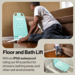 SuperHandy GoRise LT Portable Floor Lift and Bath Lift - 330 LBS Capacity, IP68 Waterproof view 2