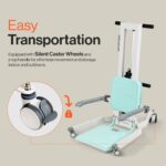 SuperHandy GoRise TX Patient Transfer Lift 500 lb Capacity, Portable Floor-to-Stand with Ergonomic Support view 3